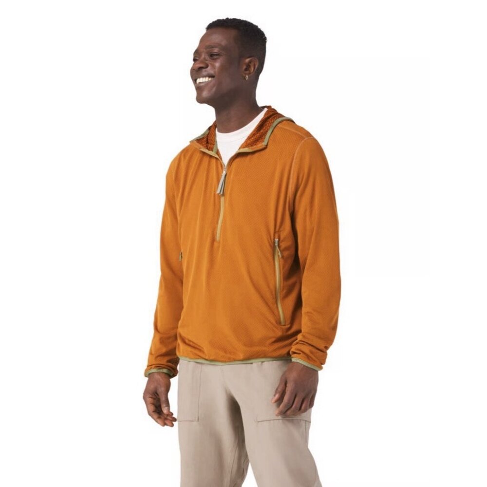 Danner Ultralight Octa Pullover Sweatshirt‎ Men’s Large Quarter zip Golf Hiking